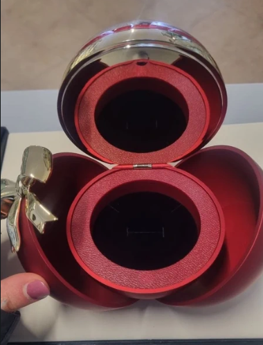 Sieradendoos met rode roos